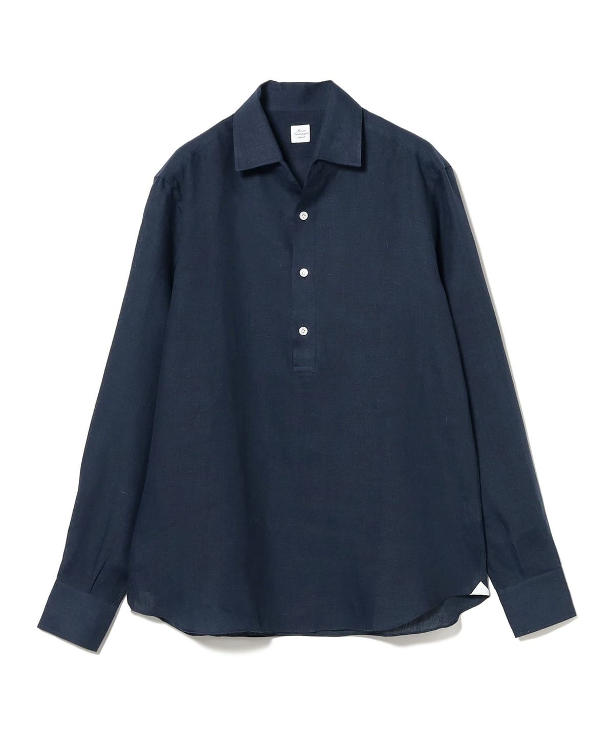Maria Santangelo マリアサンタンジェロ / POLO JP リネン プルオーバー シャツ シャツ・ブラウス MEN NAVY/19 M Maria Santangelo マリアサンタンジェロ / POLO JP リネン プルオーバー シャツ シャツ・ブラウス MEN NAVY/19 M
