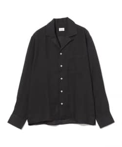 [Special order] ALESSANDRO GHERARDI / Linen open collar shirt