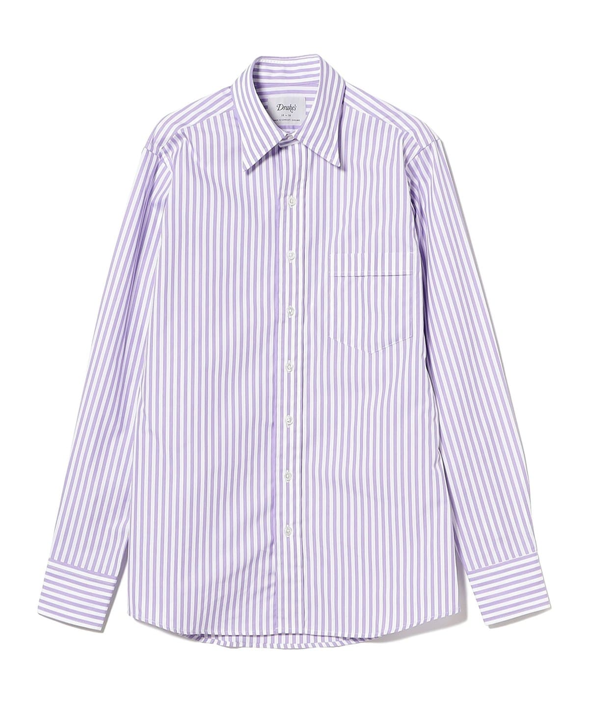 Drake's レギュラーカラーストライプシャツ DRAKE'S シャツ 「別注」Drake's / ワイドストライプ レギュラー