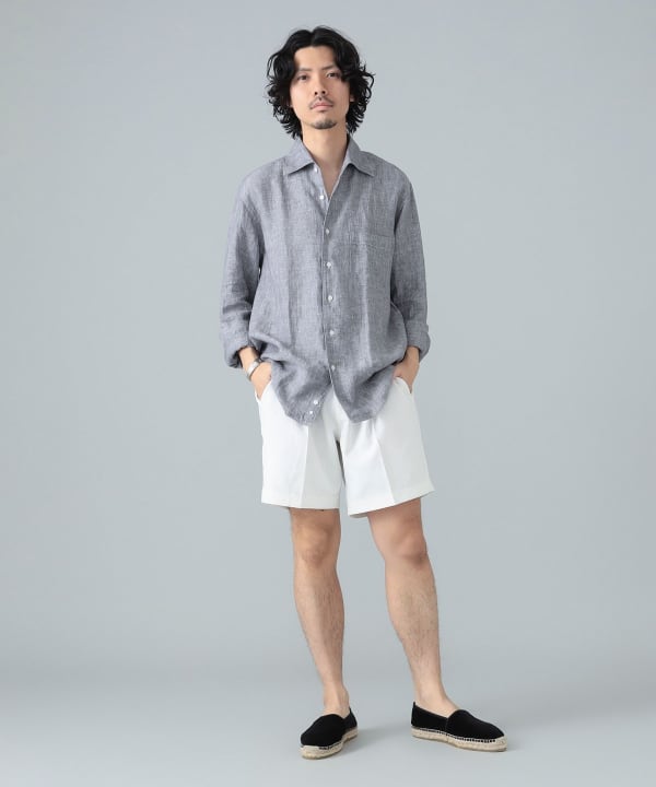 ORIAN - 美品 ORIAN シャツワンピース 麻 綿 ワンピース シャツ