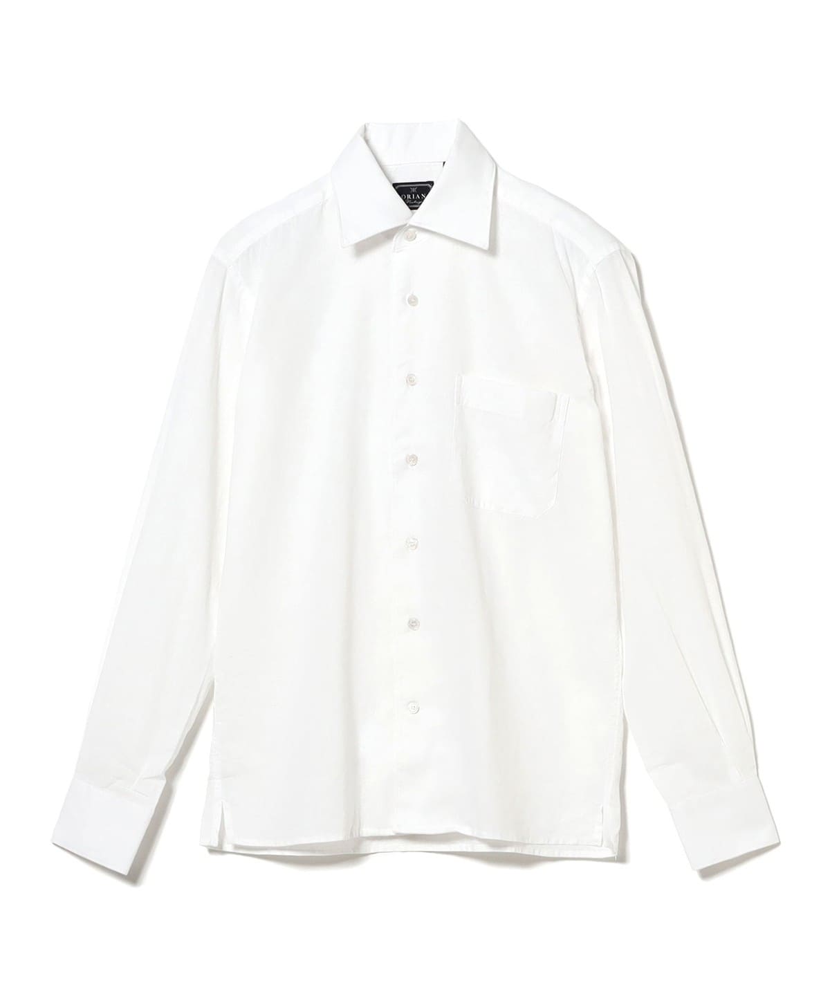 【別注】ORIAN オリアン / リネンコットン ワンピースカラー シャツ シャツ・ブラウス MEN WHITE/10 XS 【別注】ORIAN オリアン / リネンコットン ワンピースカラー シャツ シャツ・ブラウス MEN WHITE/10 XS