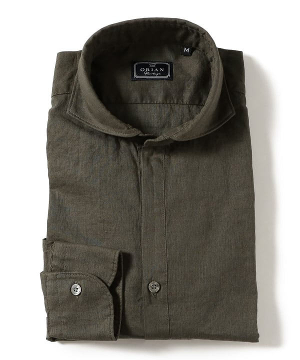 BEAMS F（ビームスF）ORIAN / リネンコットン プルオーバー
