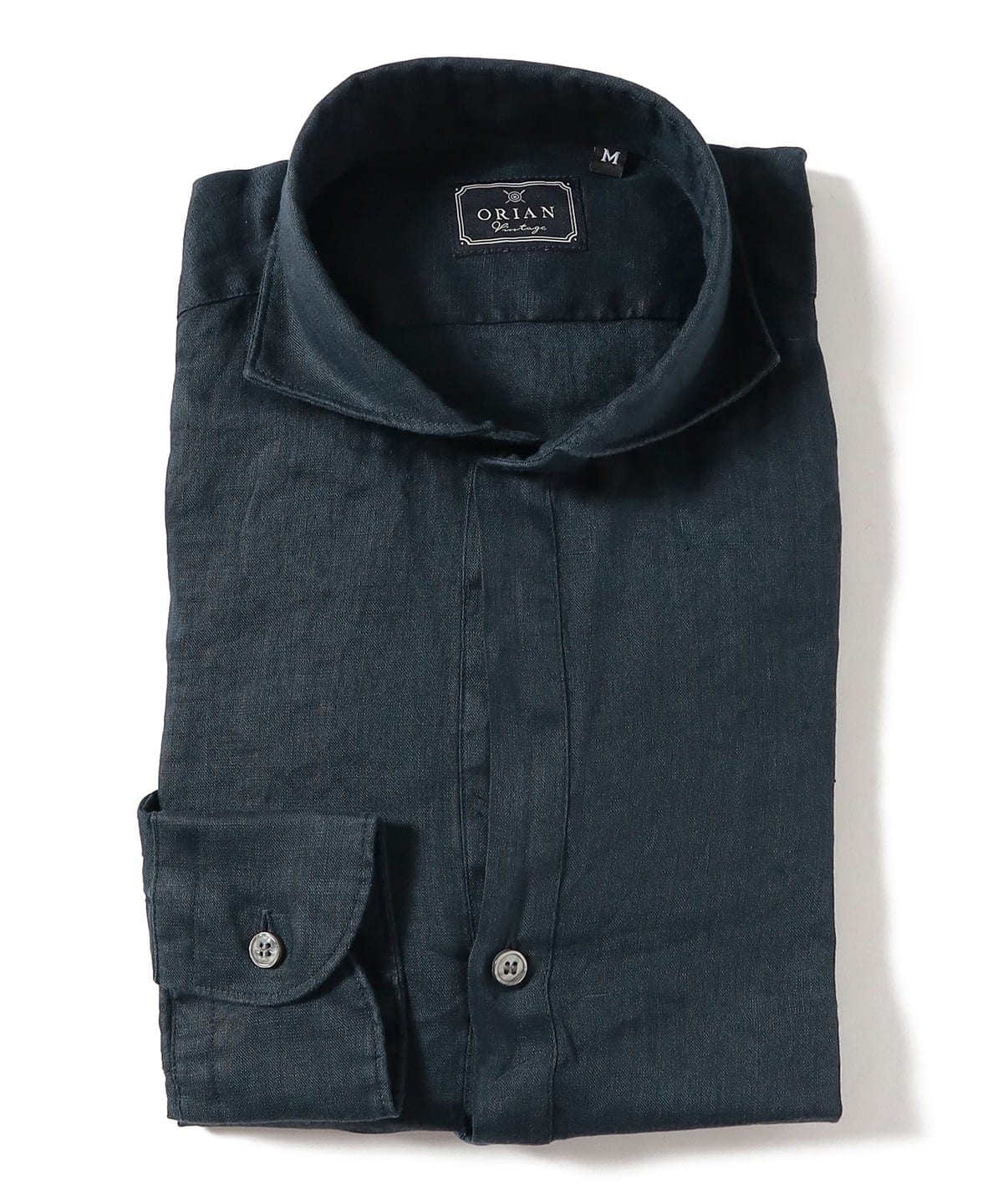 BEAMS F（ビームスF）ORIAN / リネンコットン プルオーバー シャツ