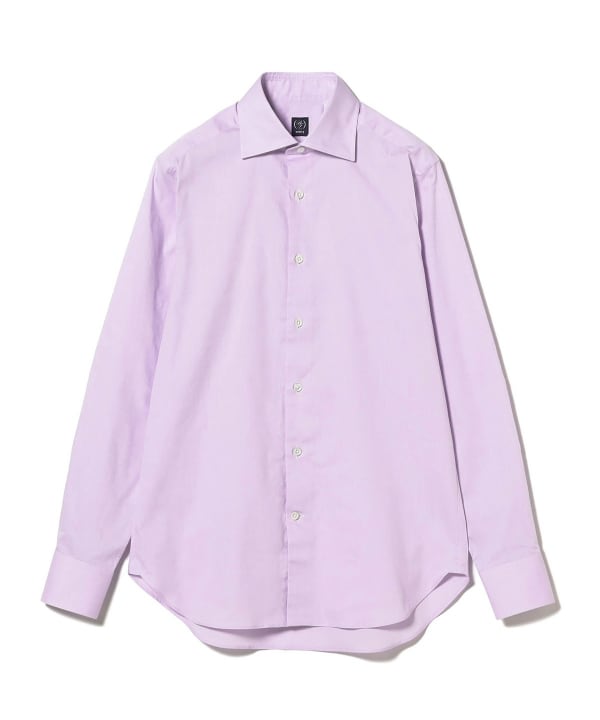 BEAMS F（ビームスF）ピンポイントオックスフォード ラベンダー