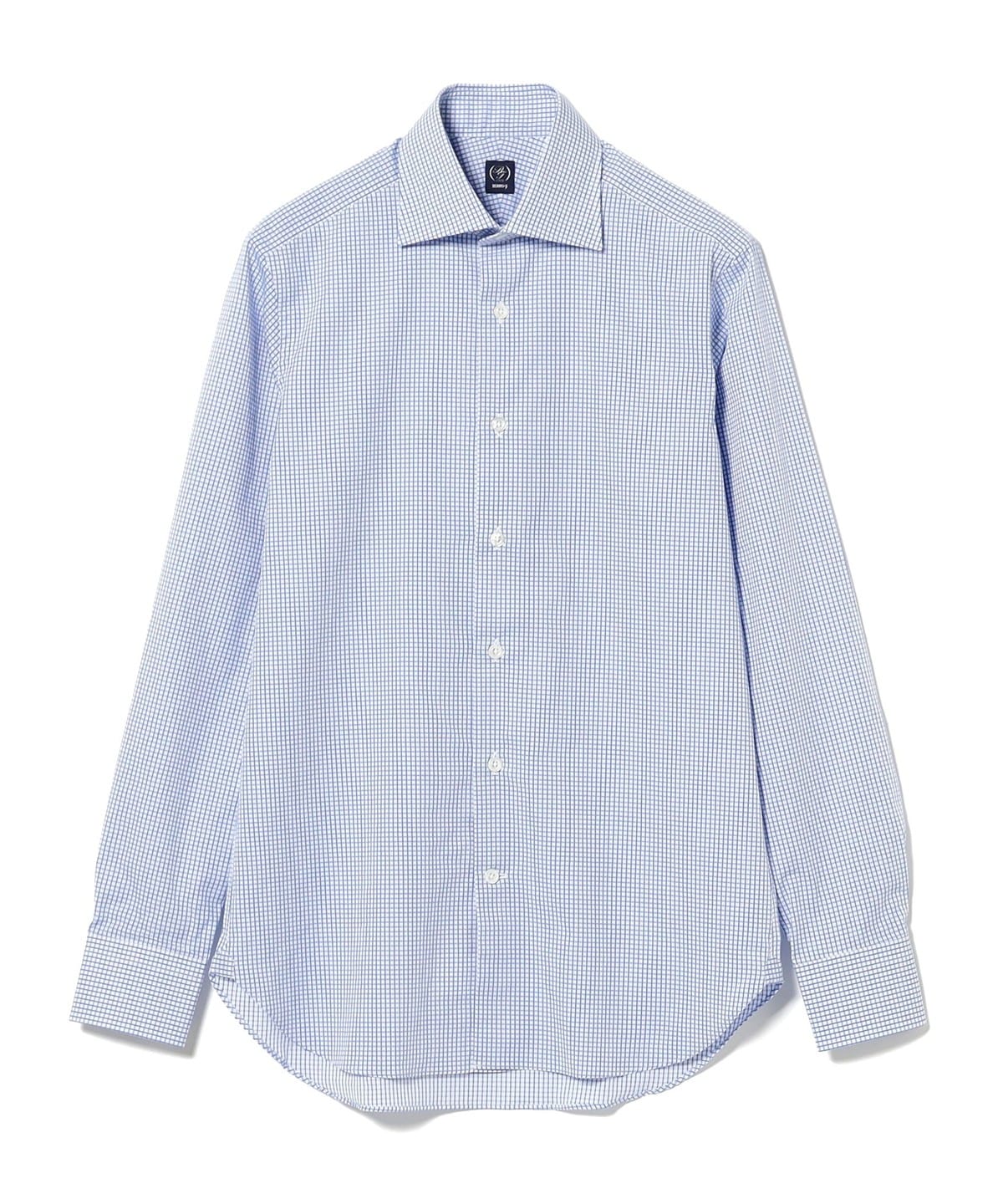 BEAMS F（ビームスF）グラフチェック ワイドカラー シャツ