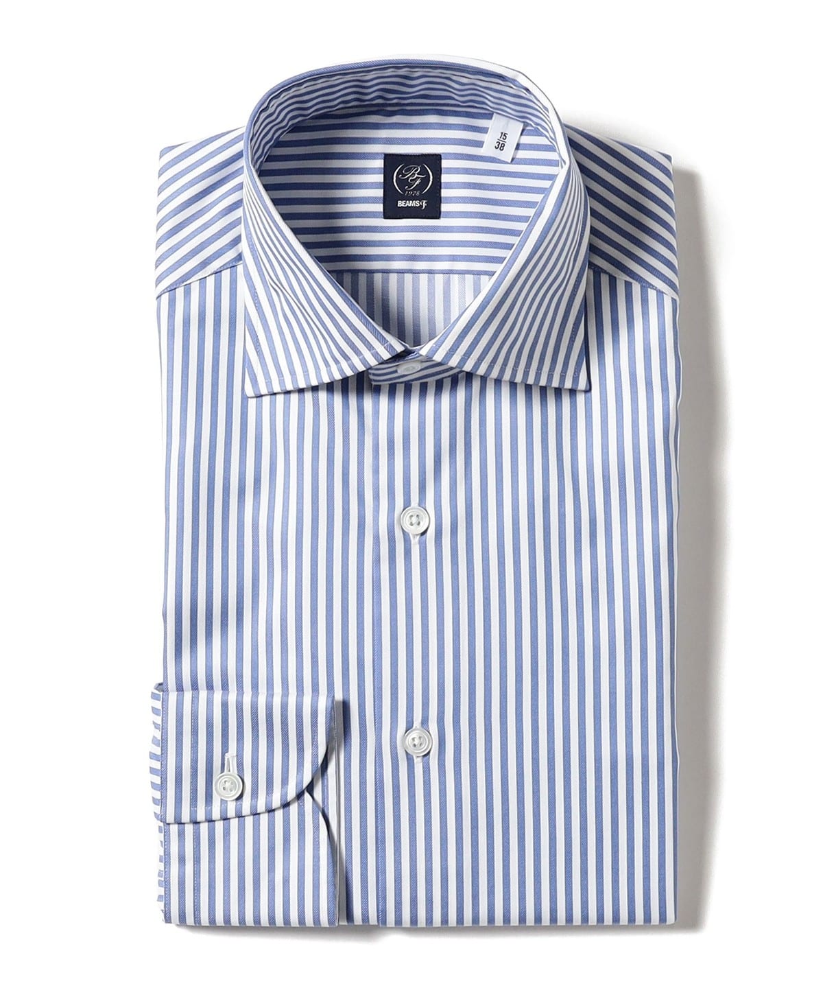 コットン ロンドンストライプ ワイドカラーシャツ シャツ・ブラウス MEN LT. BLUE 39