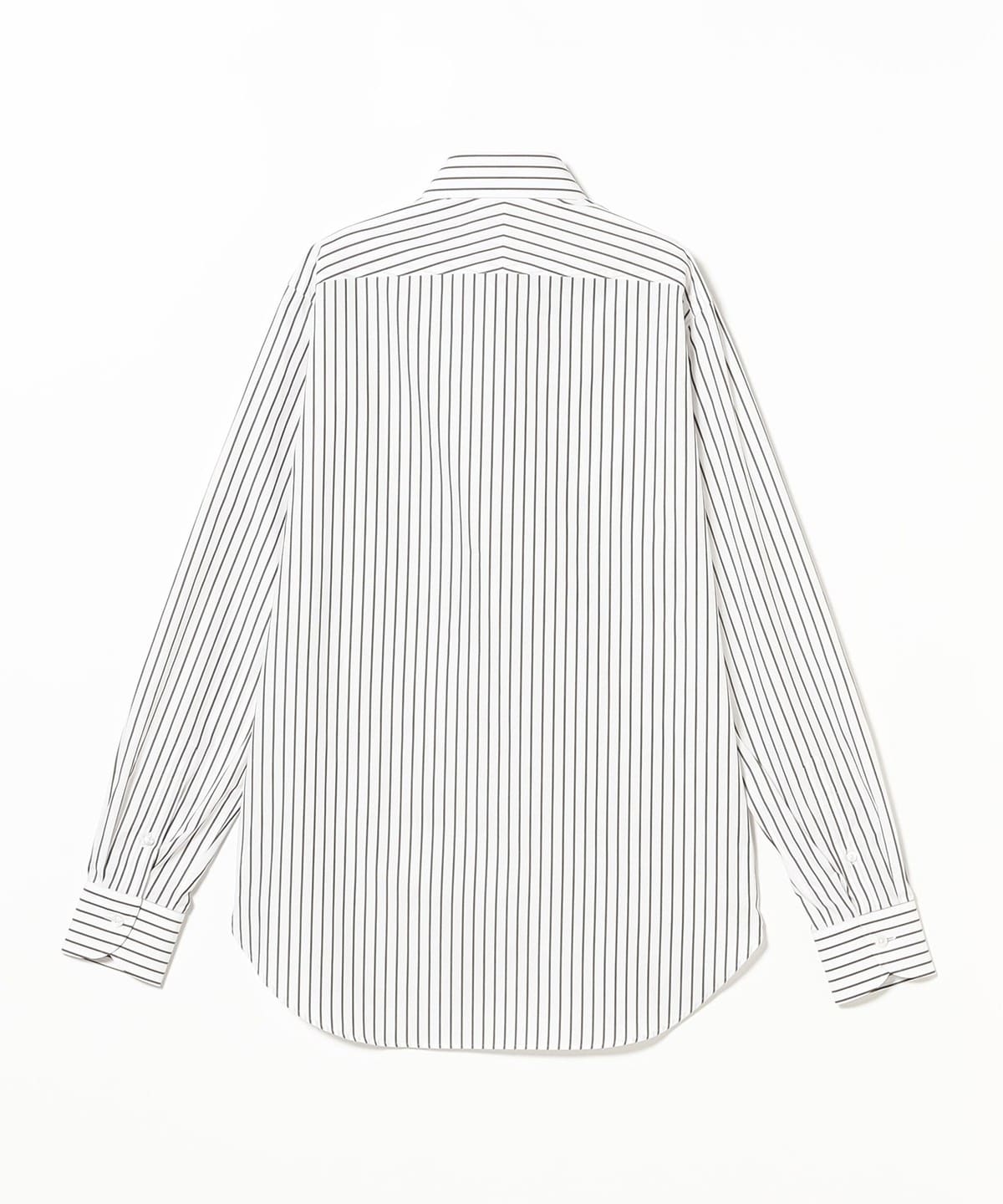 BEAMS F（ビームスF）コットン ブラウン ロンドンストライプ ワイド