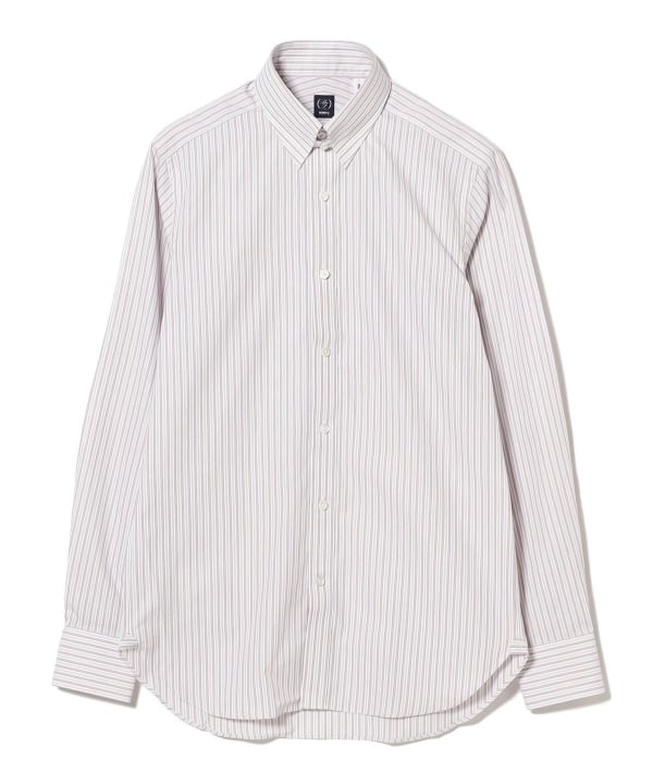 BEAMS F（ビームスF）コットン オルタネイトストライプ タブ