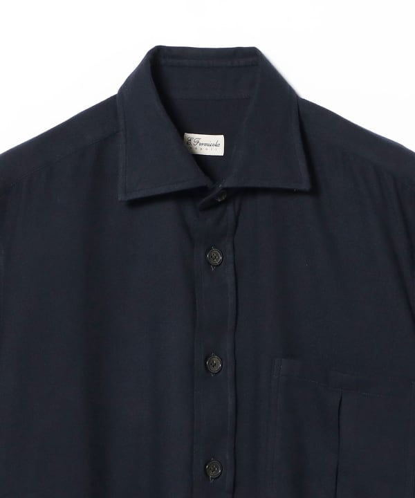 BEAMS F（ビームスF）ERRICO FORMICOLA / GIANNI コットンフランネル