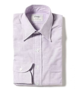 【別注】Drake’s / オックスフォード ラベンダー レギュラーカラーシャツ