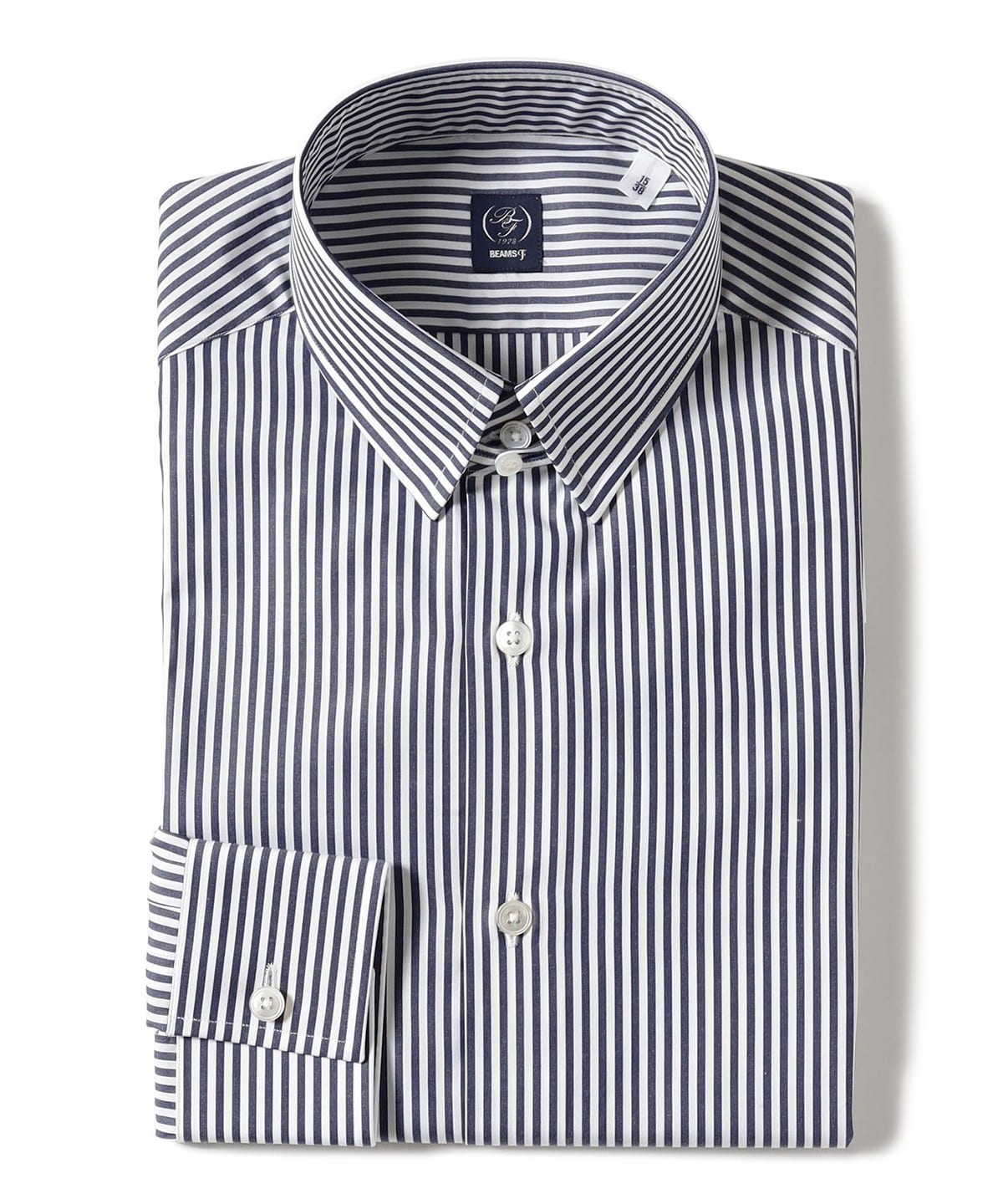 アトリエライン コットン ロンドンストライプ タブカラーシャツ シャツ・ブラウス MEN NAVY 42 アトリエライン コットン ロンドンストライプ タブカラーシャツ シャツ・ブラウス MEN NAVY 42