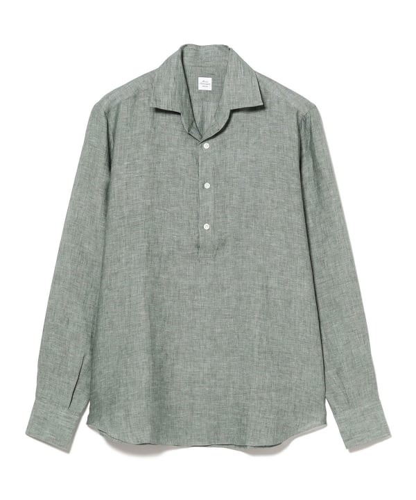 BEAMS F Maria Santangelo / POLO JP Linen Pullover Shirt (Shirts