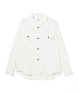 【別注】ERRICO FORMICOLA / GERARDO レーヨンナイロン ダブルポケット ソリッド シャツ