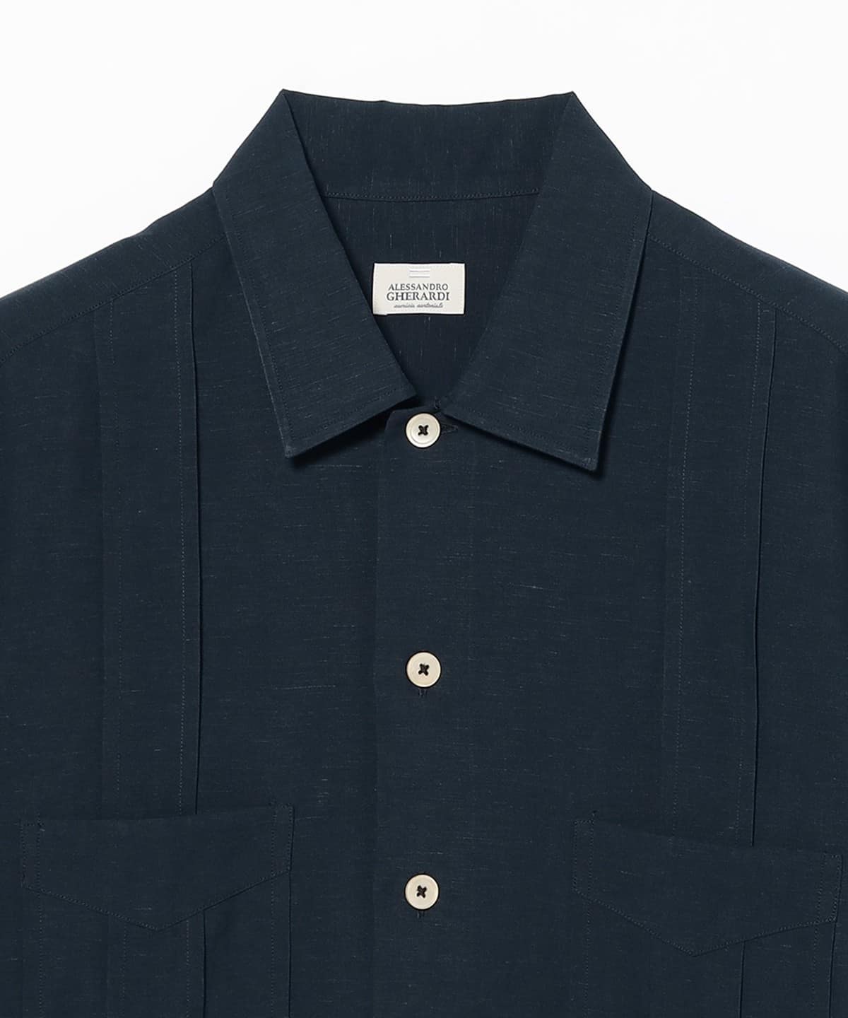 BEAMS F（ビームスF）【別注】ALESSANDRO GHERARDI / レーヨンリネン