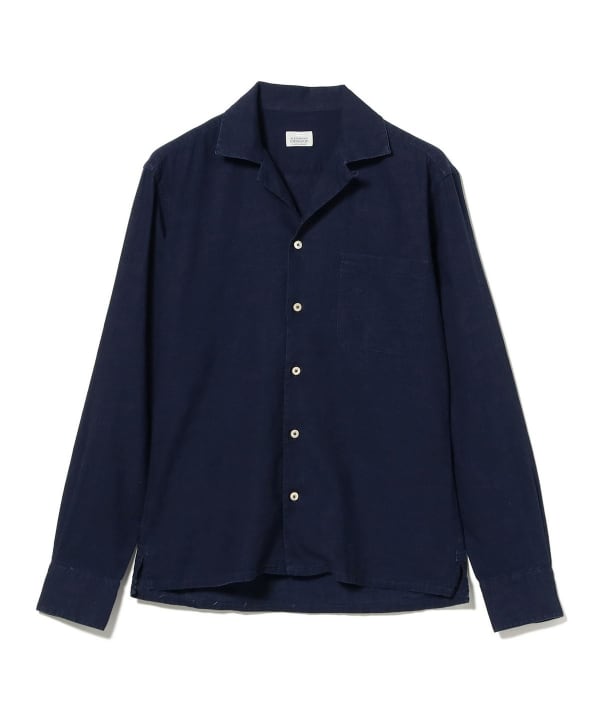 ALESSANDRO GHERARDI × BEAMS F オープンカラーシャツ BEAMS F（ビームスF）【別注】ALESSANDRO GHERARDI / ISCHIA リネン