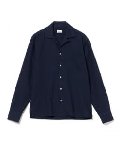 【別注】ALESSANDRO GHERARDI / ISCHIA リネンコットン オープンカラーシャツ