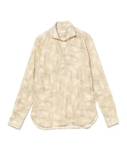 【別注】ORIAN / プルオーバーシャツ ボタニカルプリント