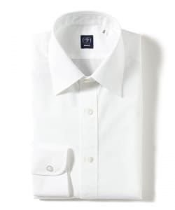 アトリエライン コットン ソリッド フレンチカラーシャツ