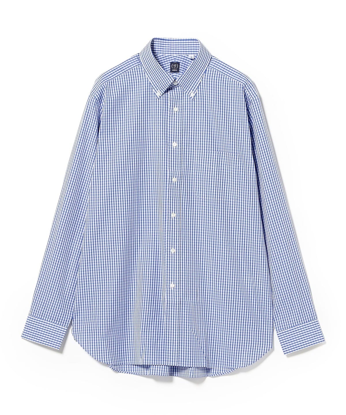 BEAMS F（ビームスF）コットン ギンガムチェック ボタンダウン シャツ