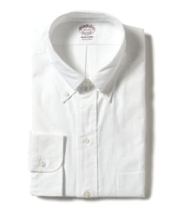 【別注】Brooks Brothers / アメリカンシーアイランドコットン オックスフォード ポロカラーシャツ