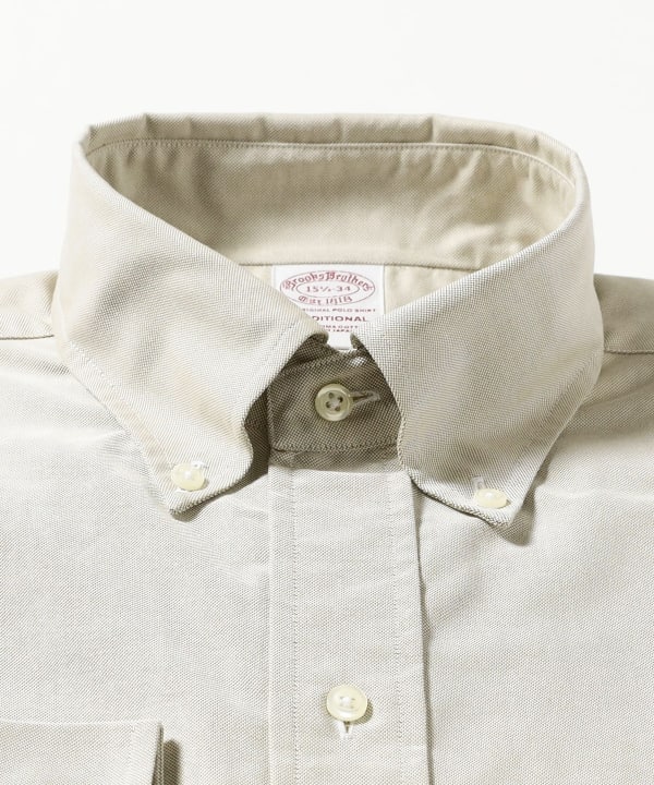  【別注】Brooks Brothers / スーピマコットン オックスフォード ポロカラーシャツ