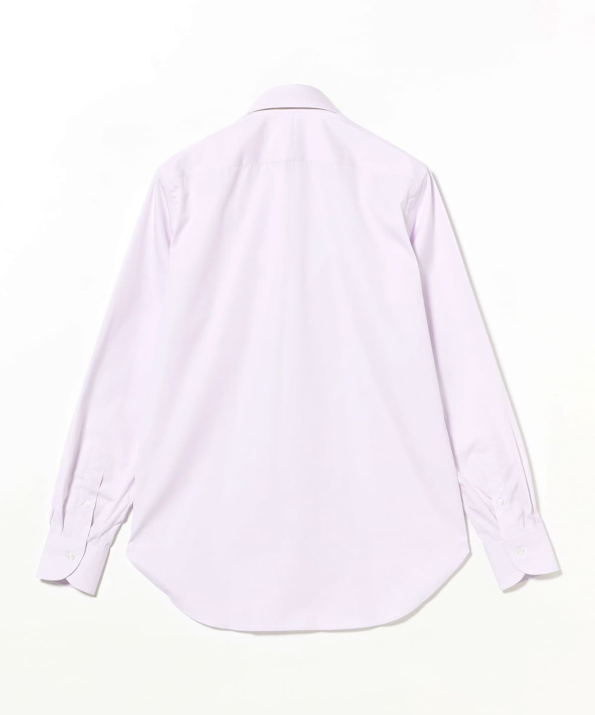 BEAMS F（ビームスF）コットン ポプリン ワイドカラーシャツ（シャツ