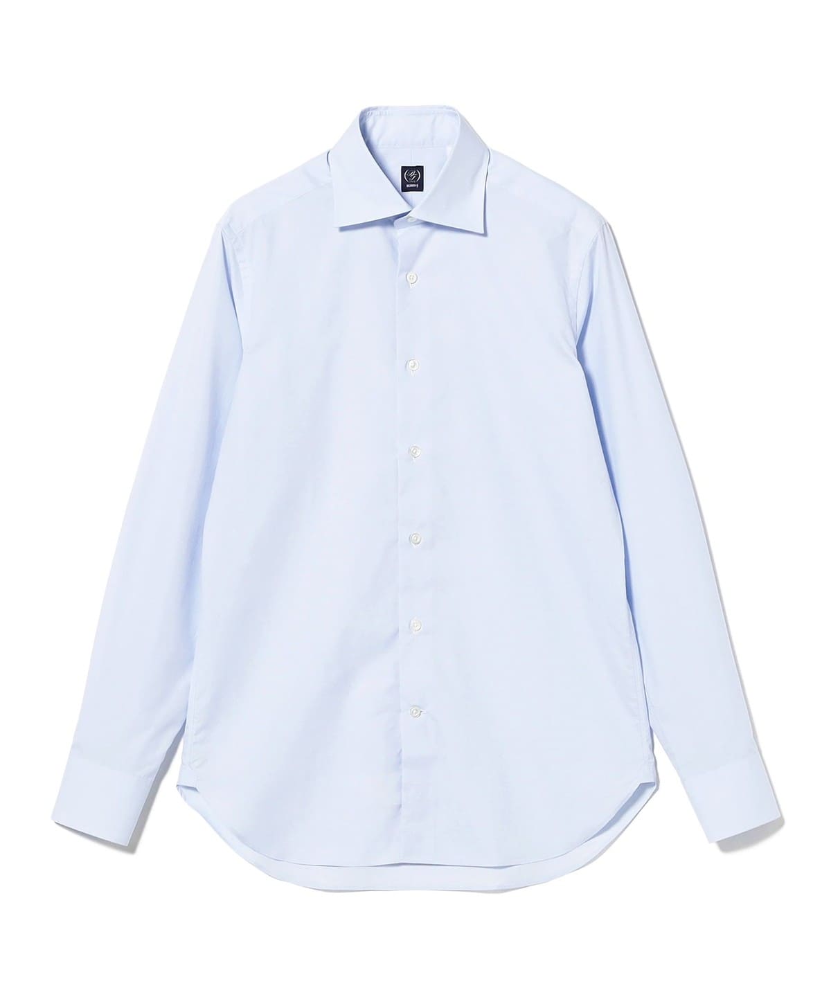 棉質小格紋寬領襯衫
