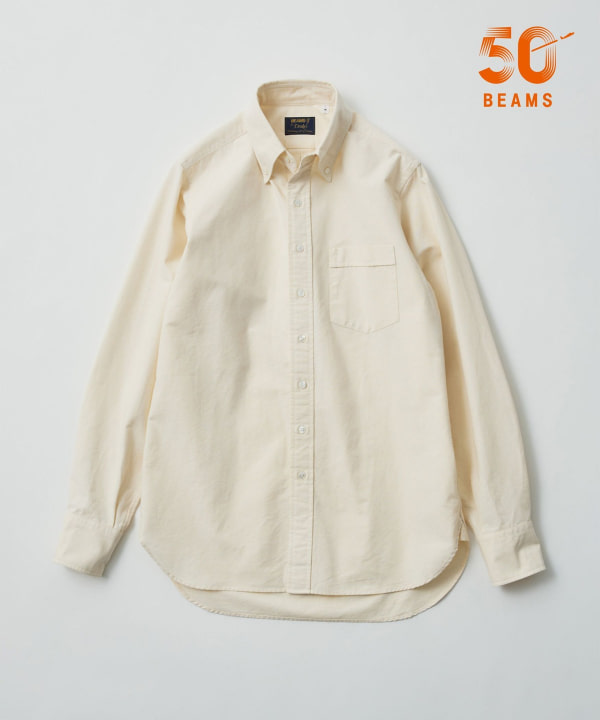 【別注】Drake’s × BEAMS F / コットン オックスフォード ボタンダウン シャツ