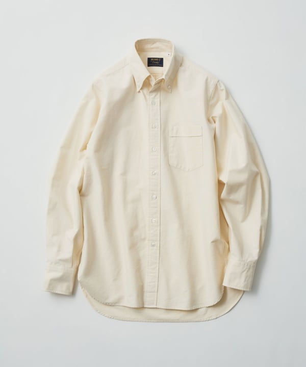 【別注】Drake’s × BEAMS F / コットン オックスフォード ボタンダウン シャツ