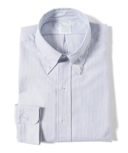 ▲Brooks Brothers / オックスフォード ベンガルストライプ ボタンダウンシャツ◎