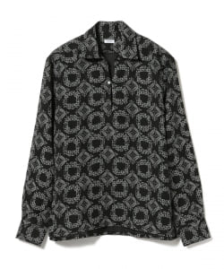 BARBA / DANDY LIFE バティックプリント カプリシャツ