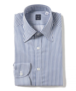 ▲BEAMS F / コットン ストライプ レギュラーカラーシャツ