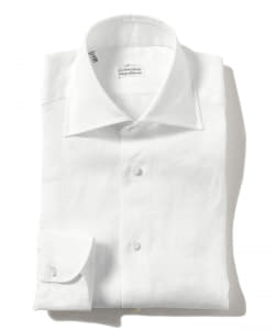 Labolatorio Napoletano / リネン ワイドカラーシャツ