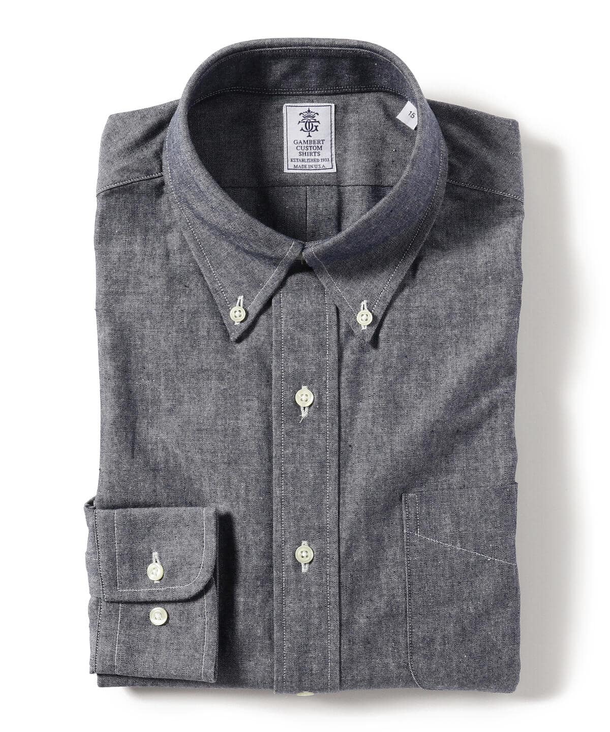 BEAMS F（ビームスF）Gambert Shirt / シャンブレー ボタンダウンシャツ（シャツ・ブラウス ドレスシャツ）通販｜BEAMS
