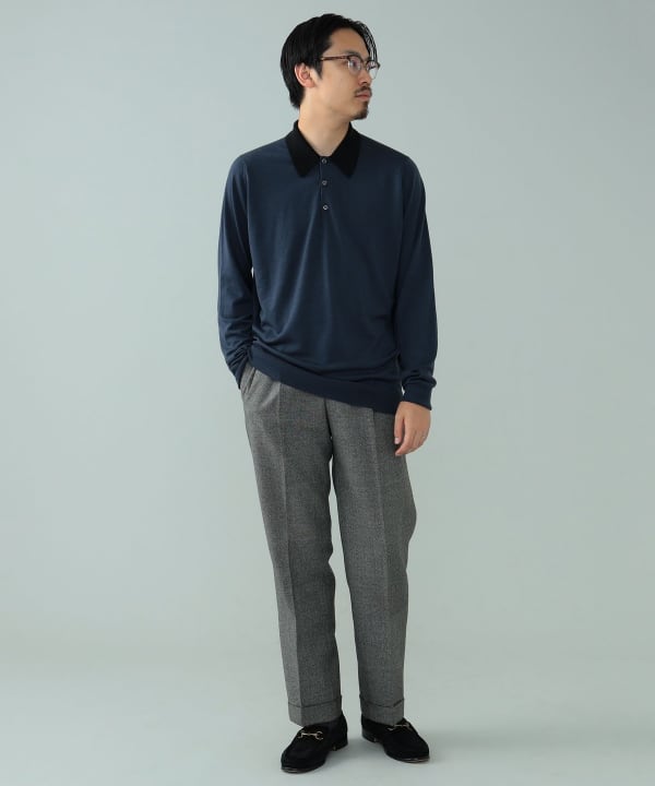 BEAMS F（ビームスF）JOHN SMEDLEY × BEAMS F / 別注 30ゲージ