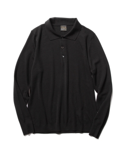￥▲Letroyes / "YANN"ロングスリーブ ポロ