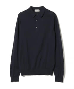 JOHN SMEDLEY / BRADWELL 30ゲージ コットン ニットポロシャツ