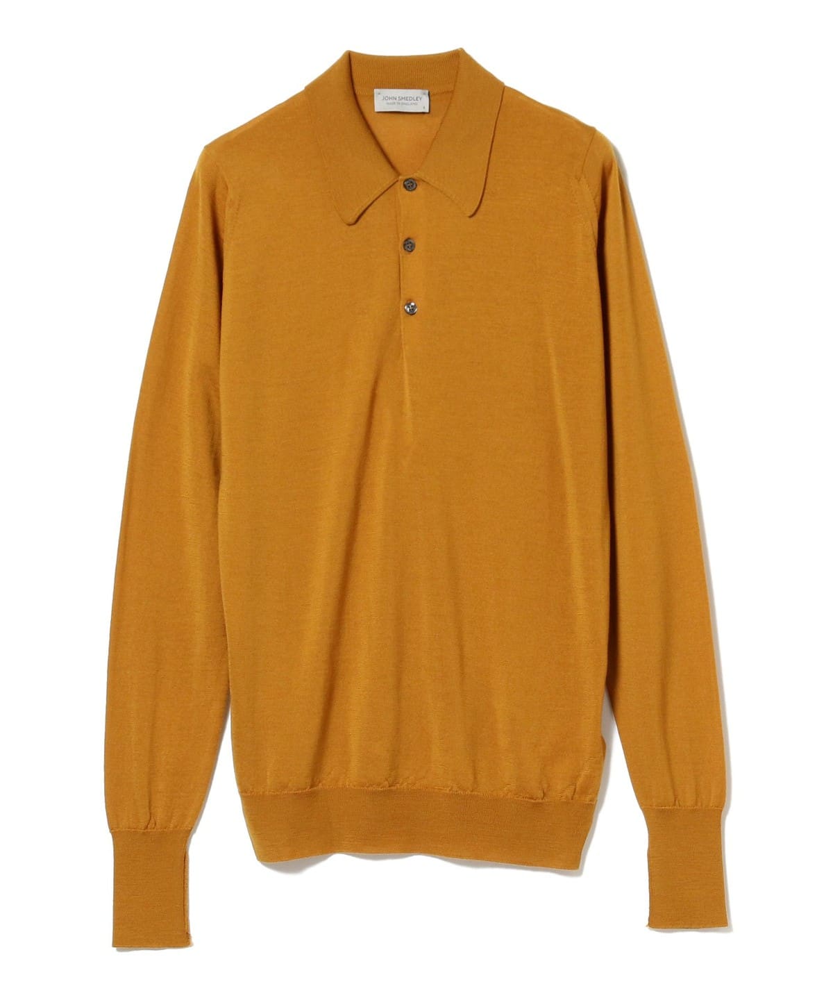 【別注】JOHN SMEDLEY ジョン スメドレー / DORSET 30ゲージ ニットポロシャツ シャツ・ブラウス MEN SAFFRAN XS 【別注】JOHN SMEDLEY ジョン スメドレー / DORSET 30ゲージ ニットポロシャツ シャツ・ブラウス MEN SAFFRAN XS