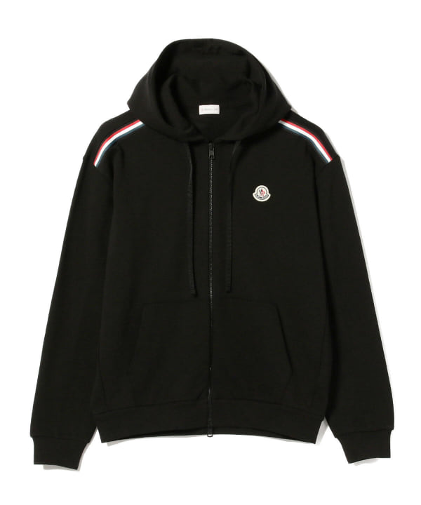 BEAMS F（ビームスF）MONCLER / バックロゴ フード ジップアップ