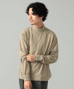 BEAMS F（ビームスF）ELACIO / モックネック カットソー（Tシャツ