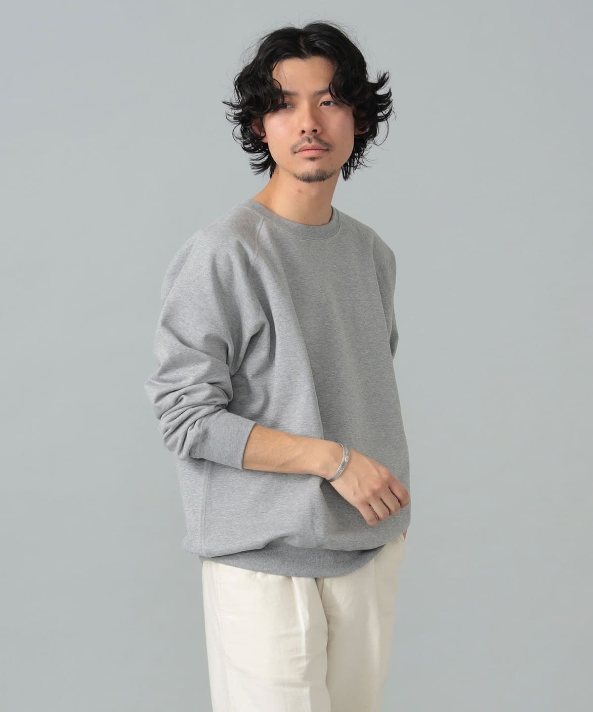 BEAMS / BEAMS クルーネック スウェットシ BEAMS / BEAMS クルーネック スウェットシャツ（スウェット