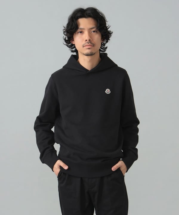 BEAMS F（ビームスF）MONCLER / ロゴ フーデッド パーカ