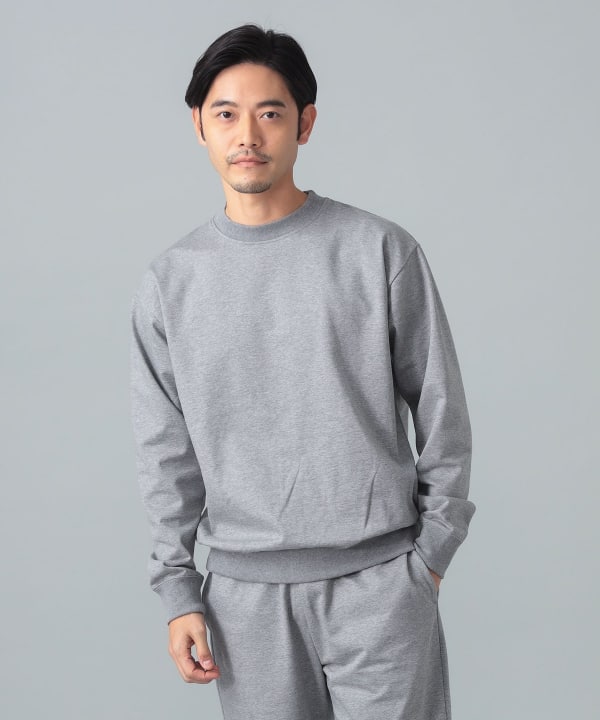 BEAMS F（ビームスF）BEAMS F PREMIUM SWEAT コットンカシミヤ クルー