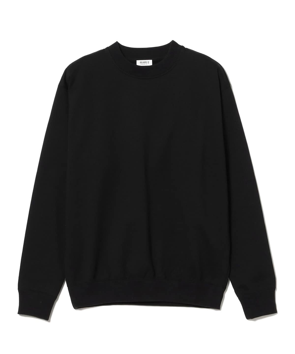 BEAMS F ビームスF PREMIUM SWEAT コットンカシミヤ クルーネック スウェット トップス MEN BLACK L BEAMS F ビームスF PREMIUM SWEAT コットンカシミヤ クルーネック スウェット トップス MEN BLACK L