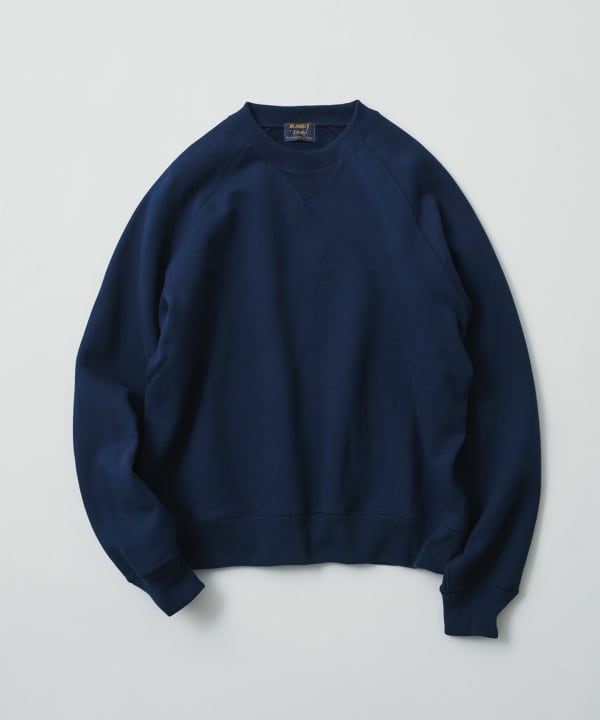 【別注】Drake’s × BEAMS F / コットン クルーネック スウェット