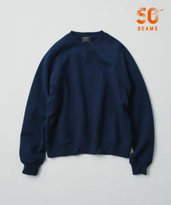 【別注】Drake’s × BEAMS F / コットン クルーネック スウェット