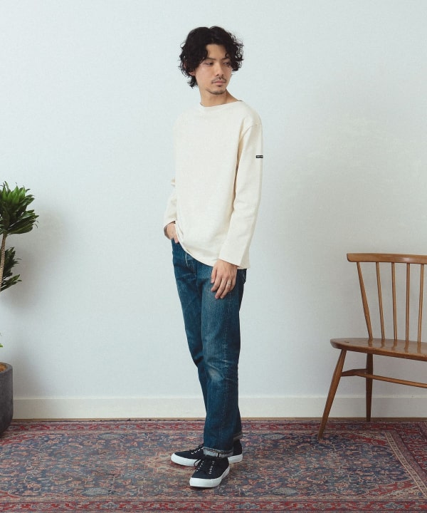 BEAMS F（ビームスF）SAINT JAMES / OUESSANT ソリッド ボート