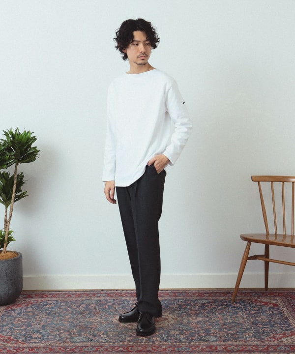 BEAMS F（ビームスF）SAINT JAMES / OUESSANT ソリッド ボート