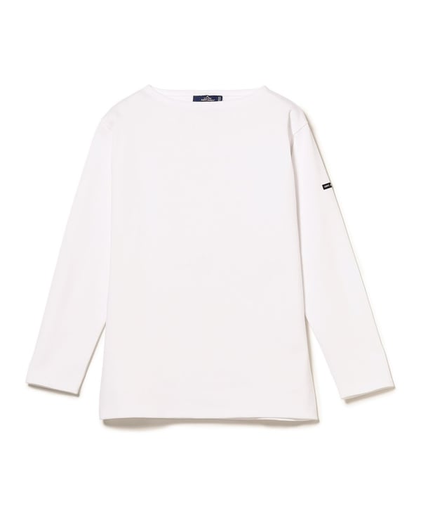 BEAMS F（ビームスF）SAINT JAMES / OUESSANT ソリッド ボートネック T