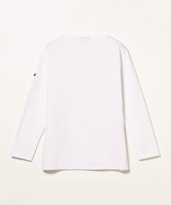 BEAMS F（ビームスF）SAINT JAMES / OUESSANT ソリッド ボートネック T